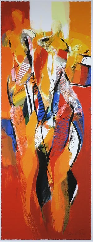 Peter Meijer - Zeefdruk, Zonder Titel 1 - Ingelijst (Groot) kopen? Bied vanaf 50!