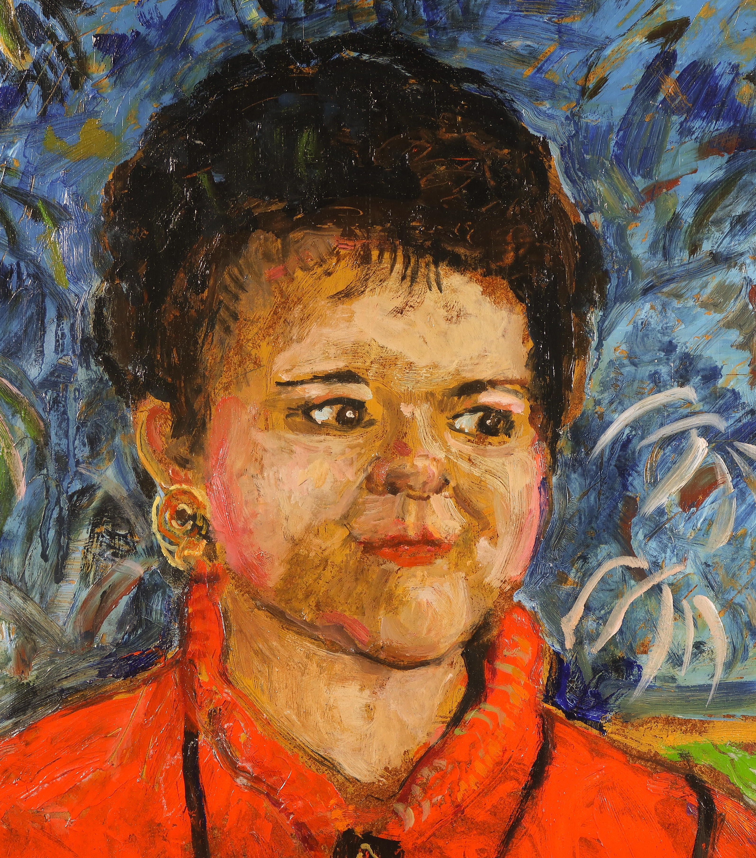 Harm Kamerlingh Onnes - Olieverf op board, Portret kopen? Bied vanaf 650!