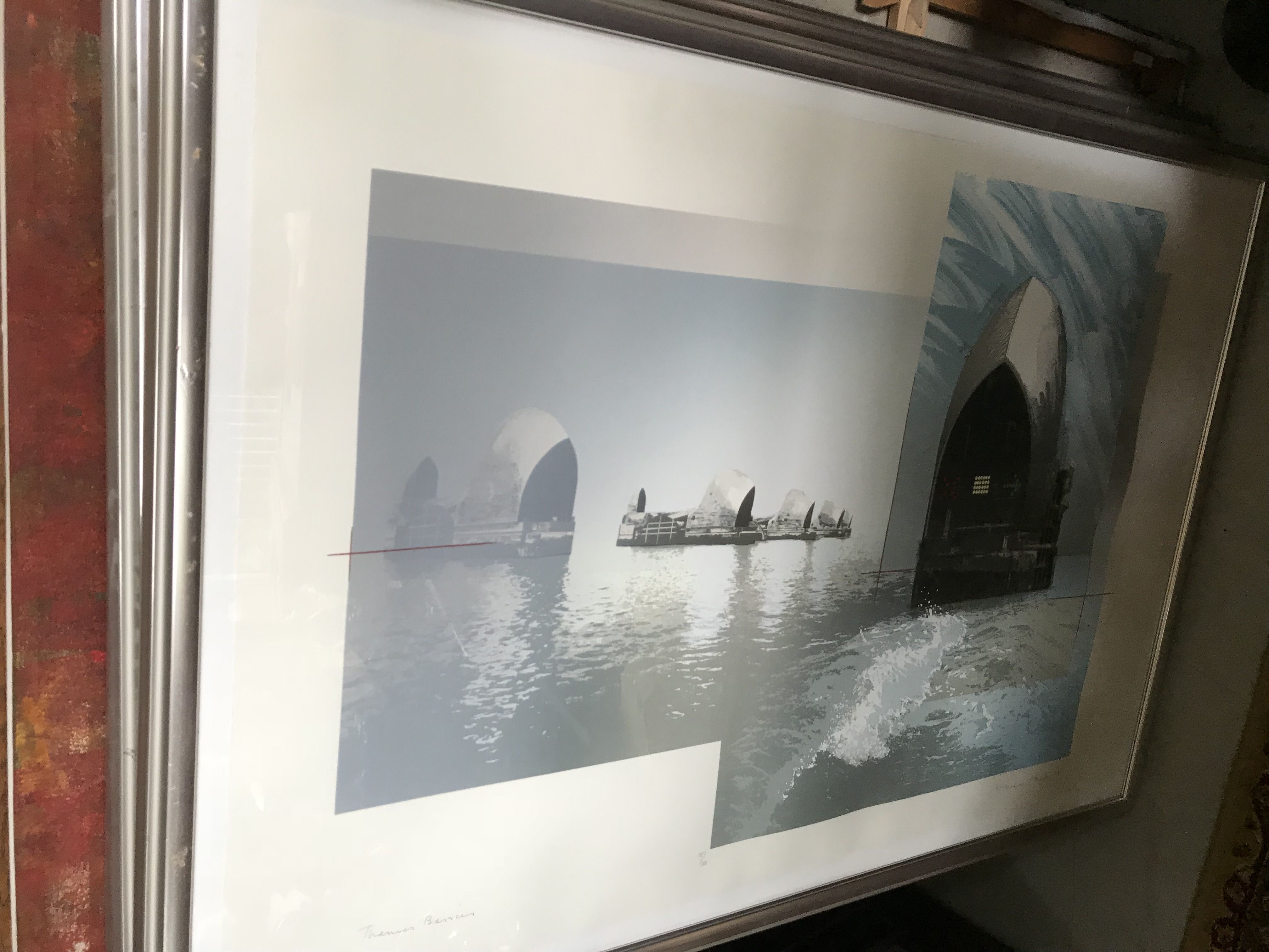 Niet of onleesbaar gesigneerd - litho, Thomas Barrier, London, onduidelijk gesigneerd kopen? Bied vanaf 1!