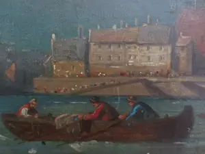 Henri van Wijk - (1833-1889) Havengezicht Bretagne kopen? Bied vanaf 180!