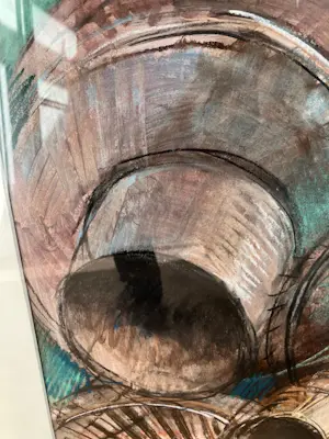 Enric Adsera Riba - pastel stilleven werkplaats kopen? Bied vanaf 399!