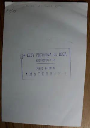 Eddy Posthuma de Boer - Gelatine silverprint: Nicky de Saint Phalle kopen? Bied vanaf 50!