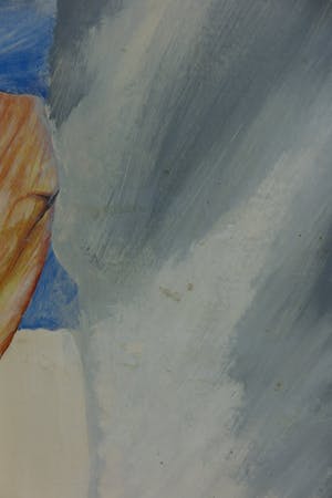 Niet of onleesbaar gesigneerd - Olieverf op doek, Oma kopen? Bied vanaf 1!