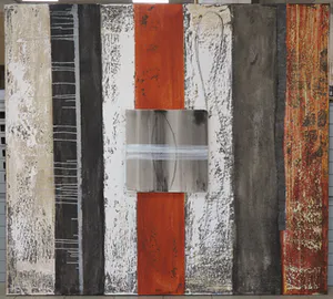 Harmen van der Tuin - Gemengde techniek op doek, Zonder titel (Zeer groot) kopen? Bied vanaf 1!