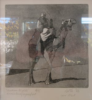 Niet of onleesbaar gesigneerd - Aquatint "Arabian Nights" kaufen? Bieten Sie von 10!