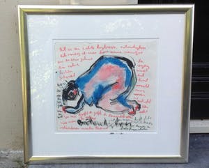 Anton Heyboer - C2048 - Baadster aan het strand kopen? Bied vanaf 150!