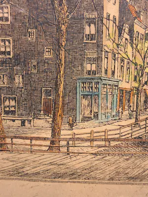 Marius Janssen - Rotterdam,galerij Haagsche veer en Delftsche poort kopen? Bied vanaf 50!