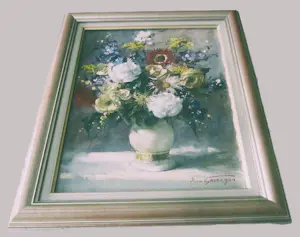 Simon van Gelderen - Zomerboeket in witte vaas kopen? Bied vanaf 220!