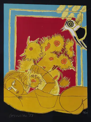 Corneille - Hommage à van Gogh - Gesigneerd - 1989 kopen? Bied vanaf 300!