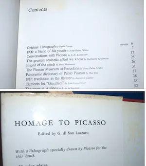 Pablo Picasso - Kunstboek met litho kopen? Bied vanaf 75!