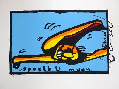 Herman Brood - Spoelt u maar verkocht voor € 175!