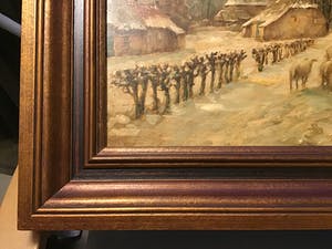 Jan Beaufort - Schaapskudde bij Laren kopen? Bied vanaf 1!