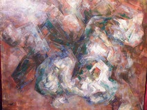Gerard van Eck - Abstracte compositie Titre X kopen? Bied vanaf 1!