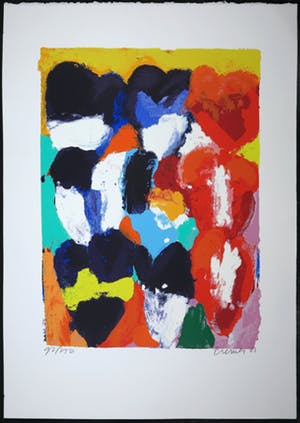 Jan Cremer - Zeefdruk, Tulips I kopen? Bied vanaf 150!