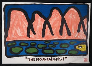 Mark Brusse - Zeefdruk, The Mountain-Fish kopen? Bied vanaf 1!