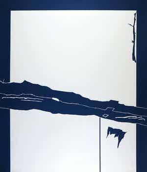 Hans Landsaat - Zeefdruk, Winnipeg Window I verkocht voor € 1!