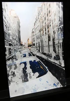 Gottfried Salzmann - “Rue de Rivoli”. kopen? Bied vanaf 89!