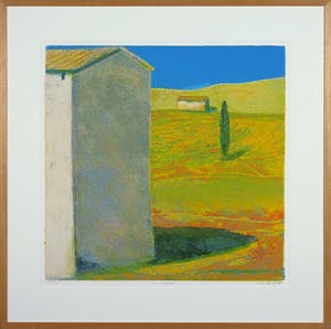 Elmar Gille - Kleurenets, Il leonino - Ingelijst kopen? Bied vanaf 80!