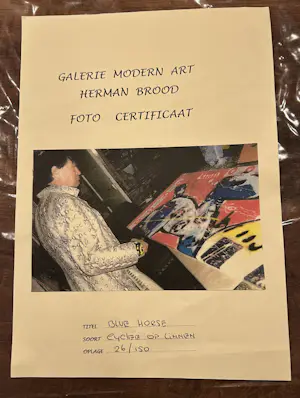 Herman Brood - Blue Horse kopen? Bied vanaf 995!