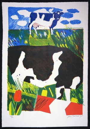 Jan Cremer - Litho, Hollands Landschap nr. 1 kopen? Bied vanaf 150!