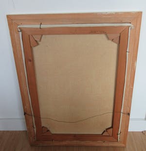 Niet of onleesbaar gesigneerd - Stadsgezicht (mogelijk Haarlem) kopen? Bied vanaf 10!