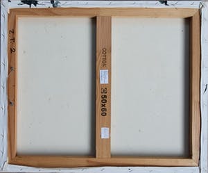 Bert Braam - Acryl op doek | Zonder titel kopen? Bied vanaf 95!