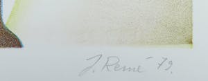 Jorg Reme - Litho, Figuren kopen? Bied vanaf 35!