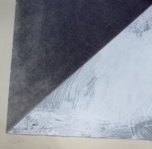 Ger van Elk - Mont Blanc Mountain, gem. techniek van foto en zeefdruk op papier (nette lijst) kopen? Bied vanaf 375!