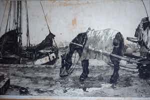 Jan Sirks - Paard op de kade verkocht voor € 40!