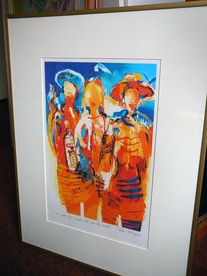 Peter Meijer - We make lips smile all over the world -zeefdruk- kopen? Bied vanaf 1!