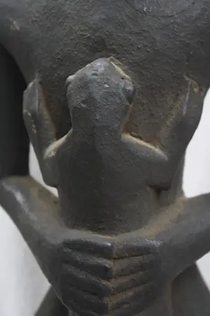 Yoruba - Uniek Groot Oude Houten Afrikaanse Yoruba Sculptuur (19e eeuw) kopen? Bied vanaf 75!