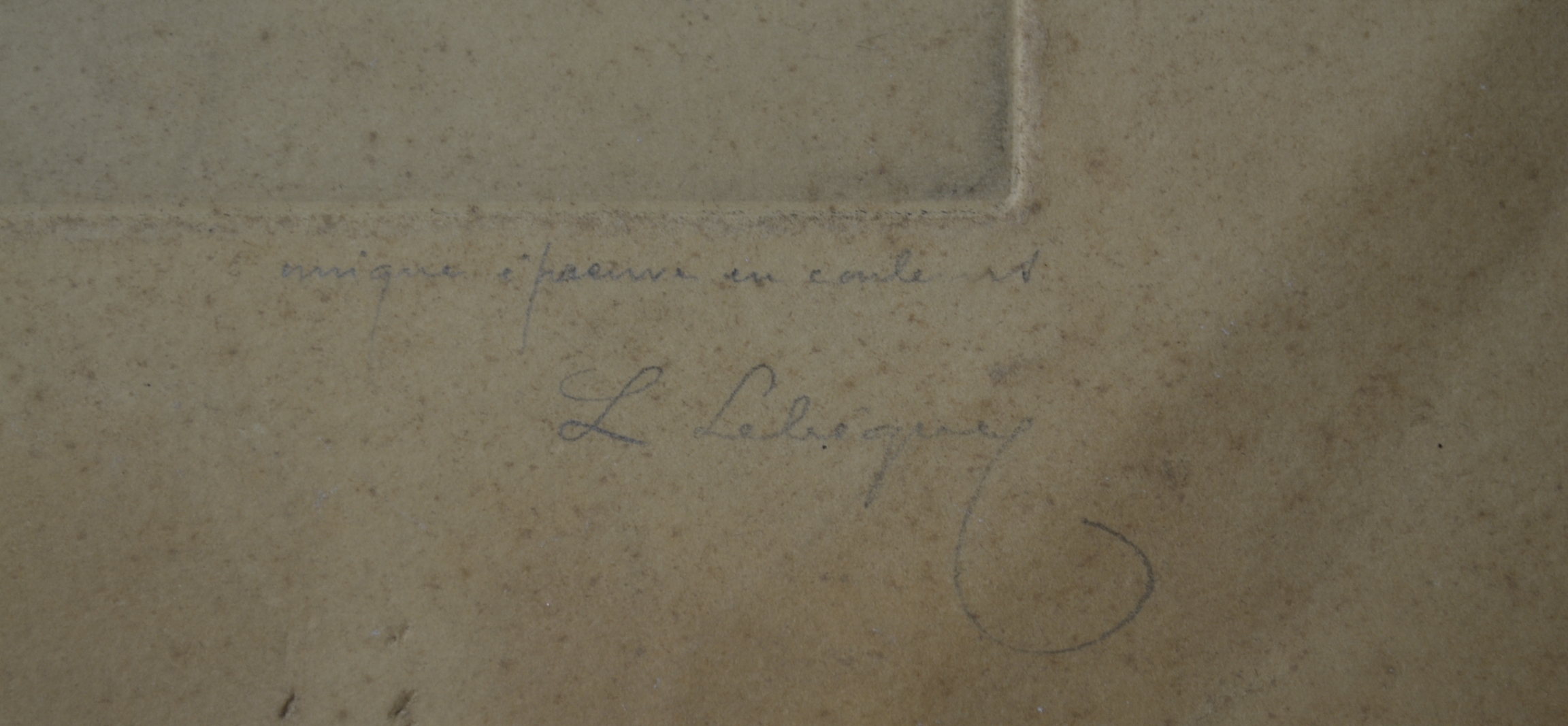 Leon Le Begue - portret vrouw, ets  kopen? Bied vanaf 30!