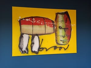 Herman Brood - Dog ( origineel schilderij) kopen? Bied vanaf 3950!