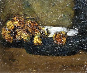 Suze Robertson - Stilleven met schaal en bloemen kopen? Bied vanaf 425!