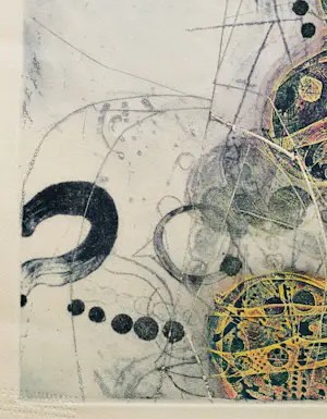 Shoichi Hasegawa - Ombre et Lumière - kleuren-ets met relief kopen? Bied vanaf 240!