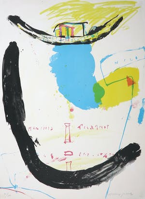 Niet of onleesbaar gesigneerd - Litho, Zonder titel kopen? Bied vanaf 1!