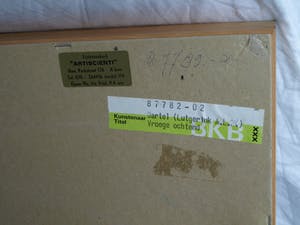 Anton Lutgerink - Ingelijste gouache, Vroege ochtend – gesigneerd - 1980 kopen? Bied vanaf 40!