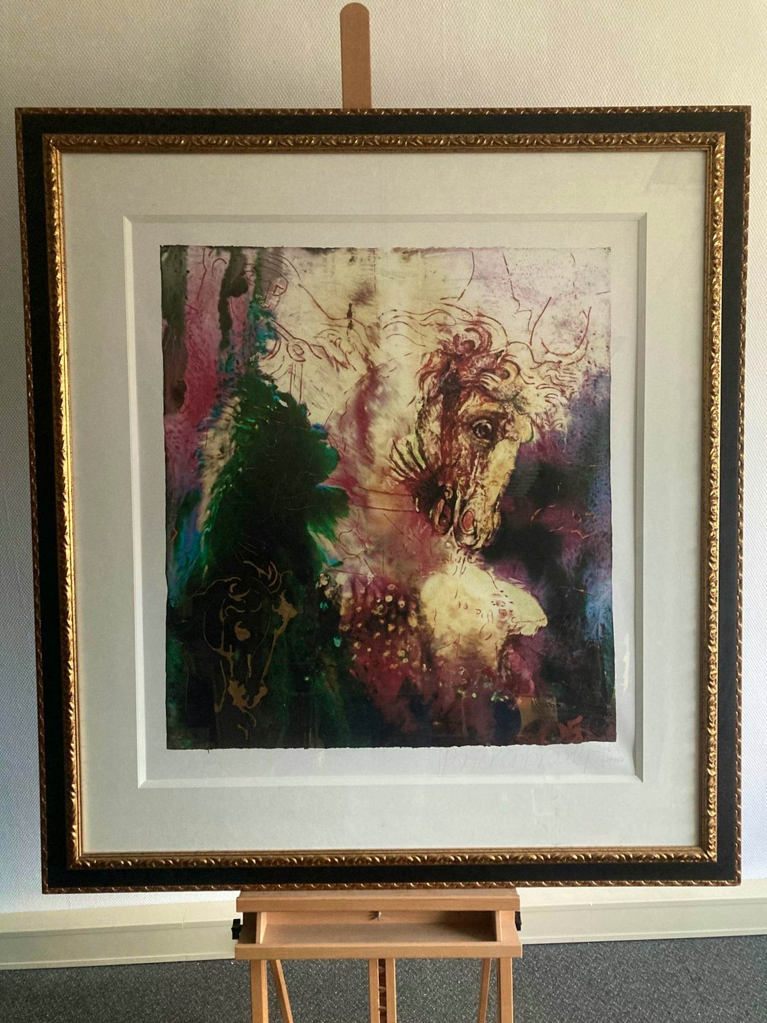 Gerti Bierenbroodspot - Mooi ingelijste zeefdruk , Venice – Lijst, 130 x 119 cm kopen? Bied vanaf 250!