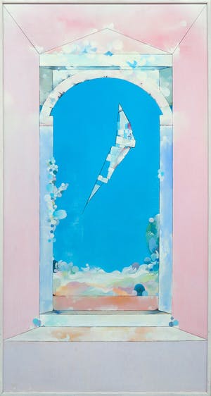 Dirkje Kuik - Monumentaal drie-luik, Jaargetijde - Ingelijst (Zeer groot!) kopen? Bied vanaf 1!