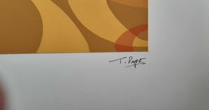 Ton Pape - Gouache - Geometrisch Abstract nr 2420 kopen? Bied vanaf 40!