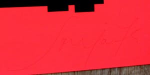 Sonja Vincent-Nienhuis - Zeefdruk: Geometrische compositie - 1975 kopen? Bied vanaf 40!