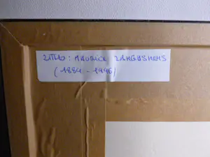 Maurice Langaskens - 2 prachtige chromolitho's,professioneel ingelijst. kopen? Bied vanaf 1!