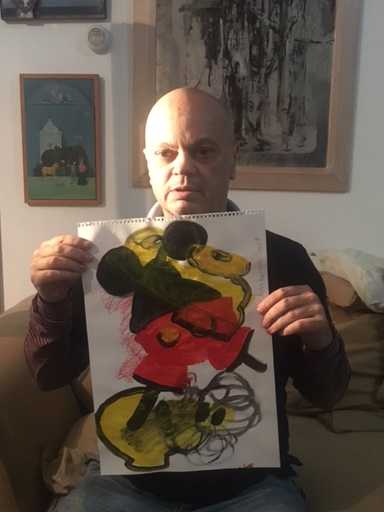 Peter Klashorst - Serie Mickey Mouse kopen? Bied vanaf 60!