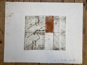 Anton Heyboer - 'Drieeenheid met verstand', ets uit 1968 kopen? Bied vanaf 250!