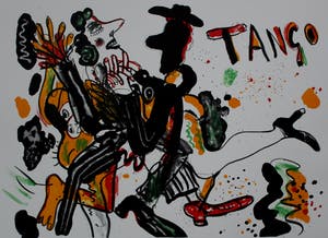 Anton Martineau - Litho: Tango - 1998 kaufen? Bieten Sie von 75!