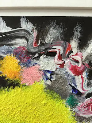 Saskia Bremer - Portuguese Impression,acryl op papier, unica, gesigneerd, ingelijst kopen? Bied vanaf 35!
