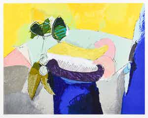 Henk van Vessem - Zonder titel - Ingelijst verkocht voor € 50!