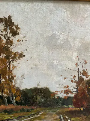 Joseph Gerardus van Jole - Bospad na een bui. kopen? Bied vanaf 250!