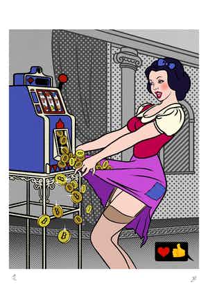 Philippe Grimaud - Snow White and the seventy coins verkocht voor € 50!