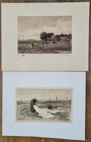 Philip Zilcken - Kavel van 3 handgesigneerde etsen kopen? Bied vanaf 65!